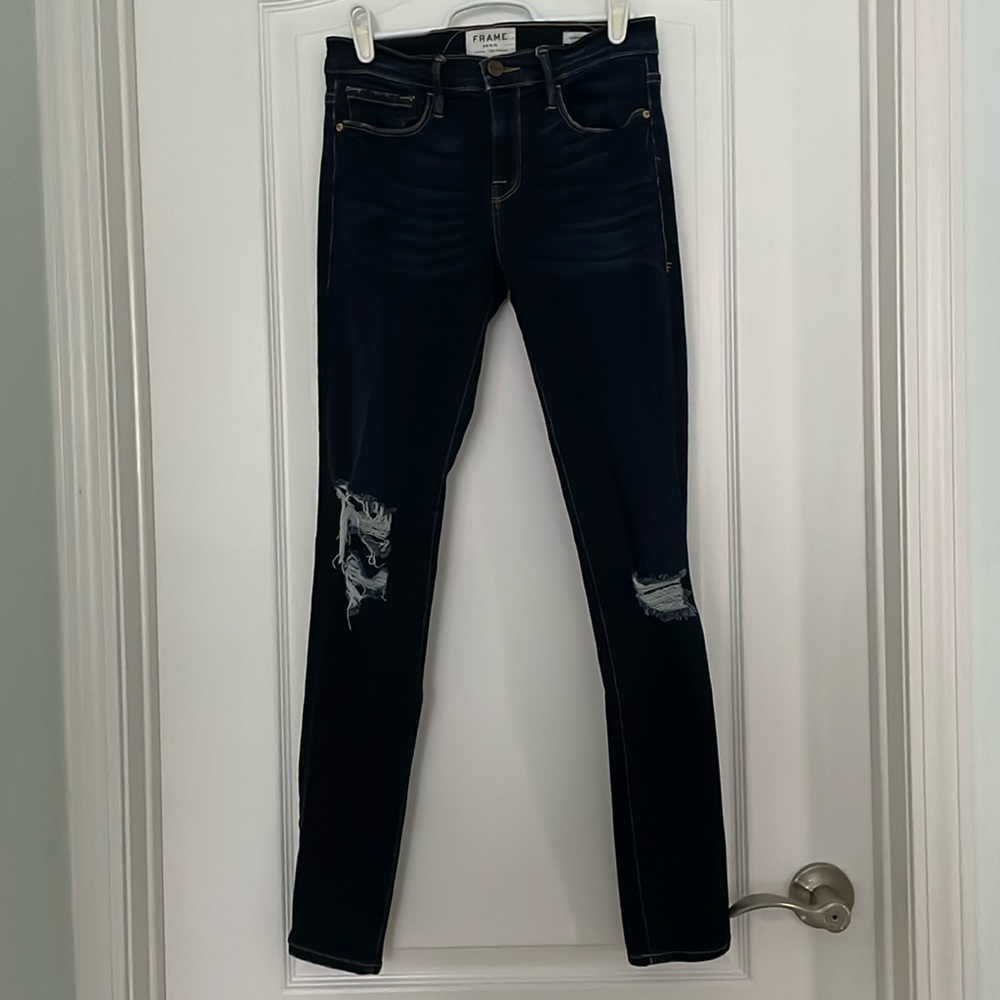 Frame denim Le Skinny de Jeanne, size 27, in great condition